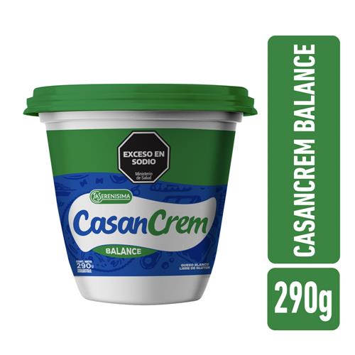 7791337061385 QUESO CASANCREM 290G BLANCO