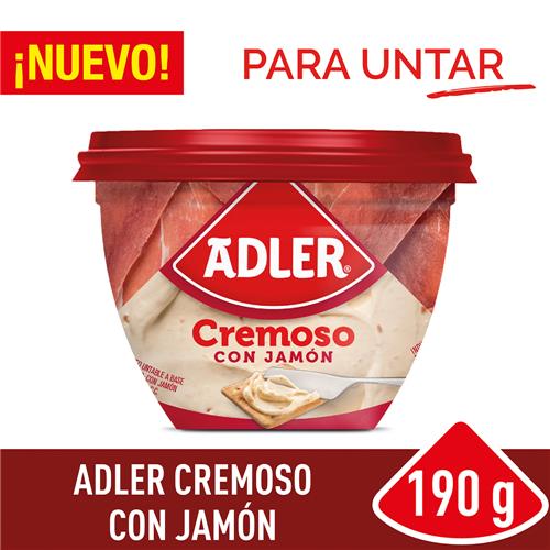 7791564136566 UNTABLE ADLER CREMOSO 190G JAMON.