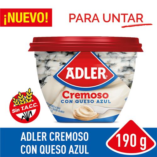 7791564136580 UNTABLE ADLER CREMOSO 190G AZUL.