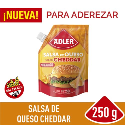 7791564136702 SALSA ADLER 250G CHEDDAR