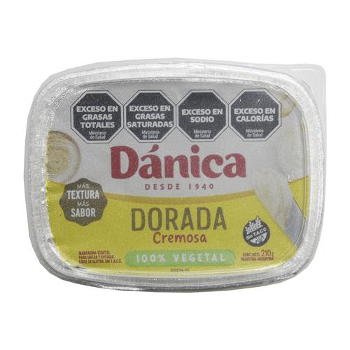 7791620187778 MARGARINA DANICA 210G POTE DORADA