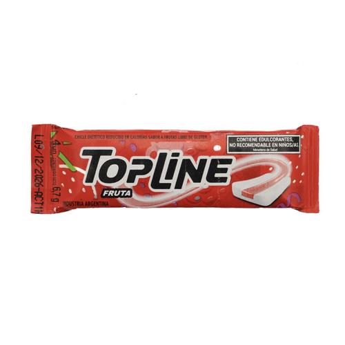 CHICLES TOPLINE 6.7G FRUTAS