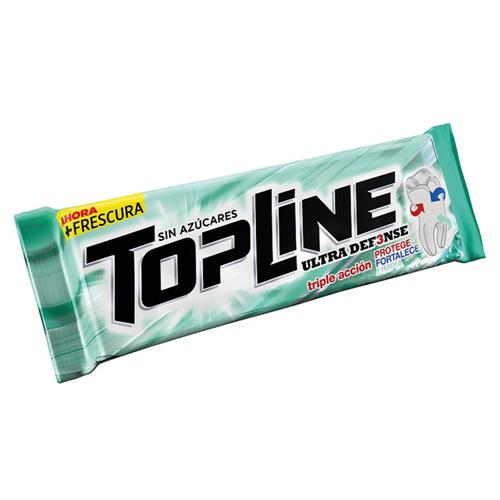 CHICLES TOPLINE 6.7G MENTA FRESCA