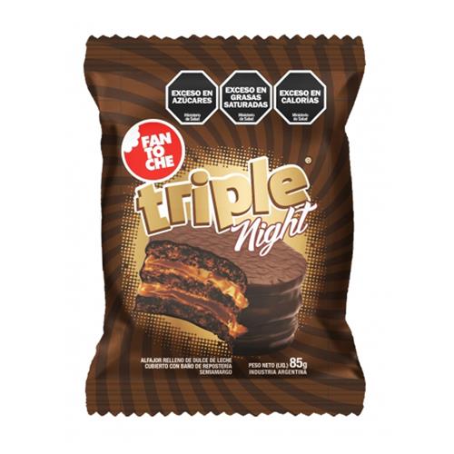 7791672000247 ALFAJOR FANTOCHE TRIPLE NIGHT