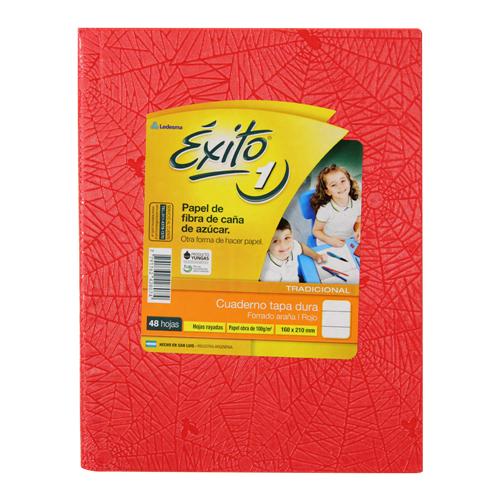 7791762428074 CUADERNO EXITO T/D 48H ROJO