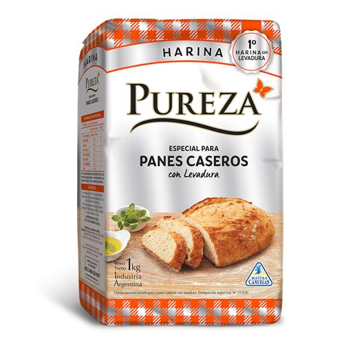 7792180004901 HARINA PUREZA 1K CON LEVAD.PAN