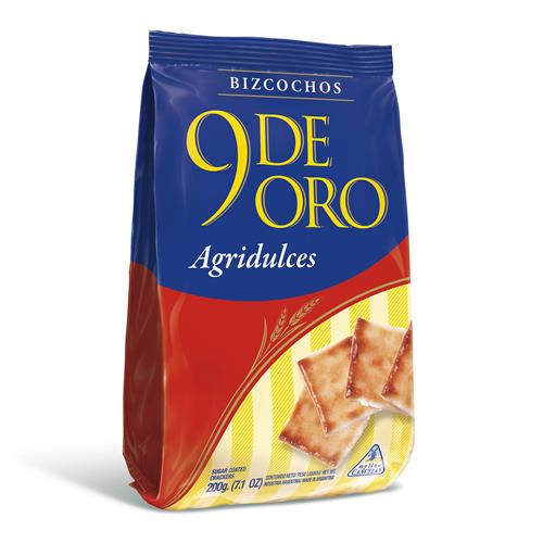 BIZCOCHOS 9 DE ORO 200G AGRIDULCES