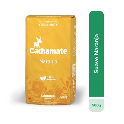 7792280000285 YERBA CACHAMATE 500G NARANJA