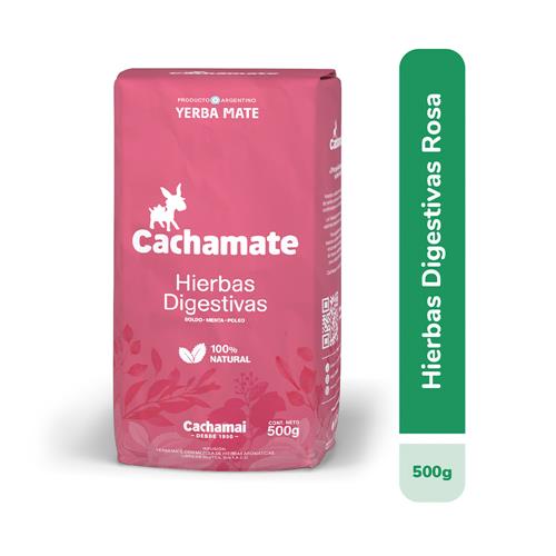 7792280005693 YERBA CACHAMATE 500G H.DIGESTIVAS ROSA