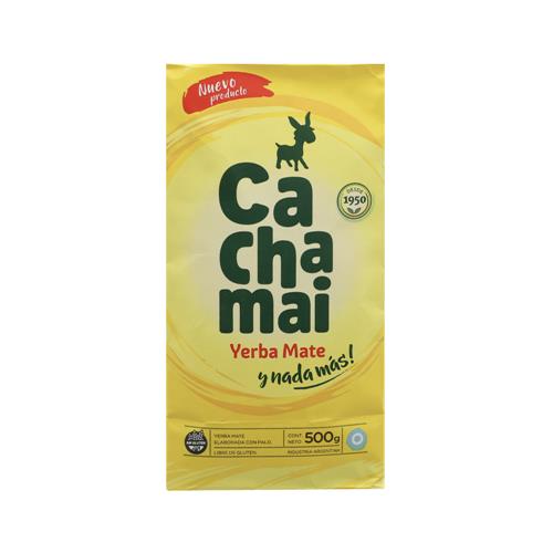 7792280006140 YERBA CACHAMAI 500G TRADICIONAL ESTACIONADA