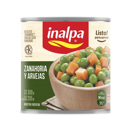 7792350067125 MIX ZANAHORIA Y ARVEJAS INALPA