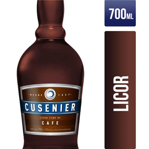 7792410008358 LICOR CUSENIER 700 CAFE