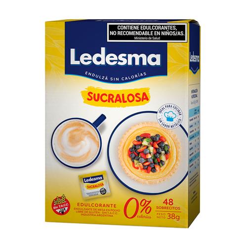 EDULCORANTE LEDESMA 50U SUCRALOSA