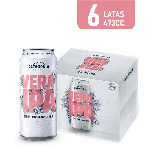 CERVEZA PATAGONIA 473CC 6U IPA VERA