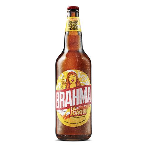 7792798014262 CERVEZA BRAHMA 1L .