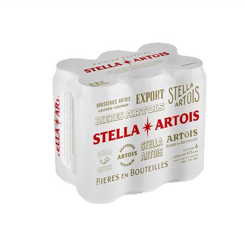 7792798014385 CERVEZA STELLA LATA 473CC 6U