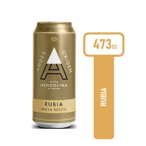 CERVEZA ANDES 473CC RUBIA