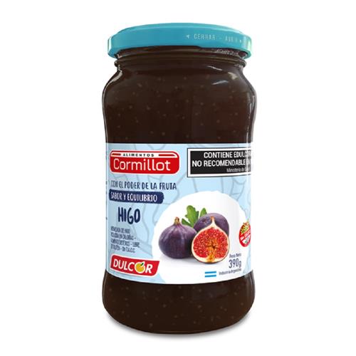 7793046007340 MERMELADA CORMILLOT 390G SIN AZUCAR HIGO
