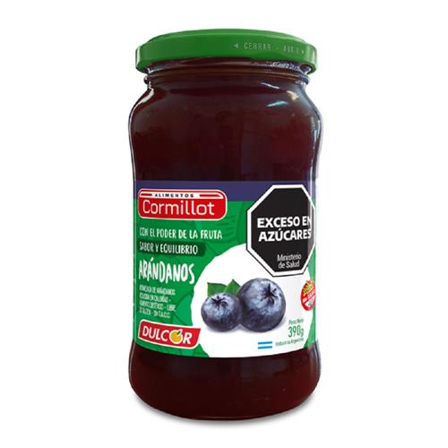 7793046007722 MERMELADA CORMILLOT 390G LIGHT ARANDANOS.
