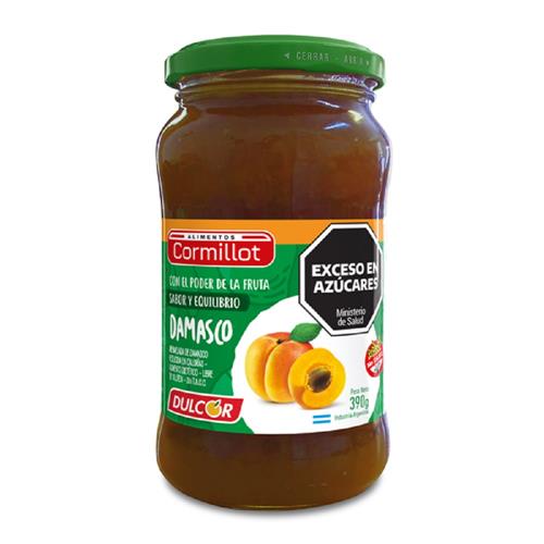 MERMELADA CORMILLOT 390G LIGHT DAMASCO