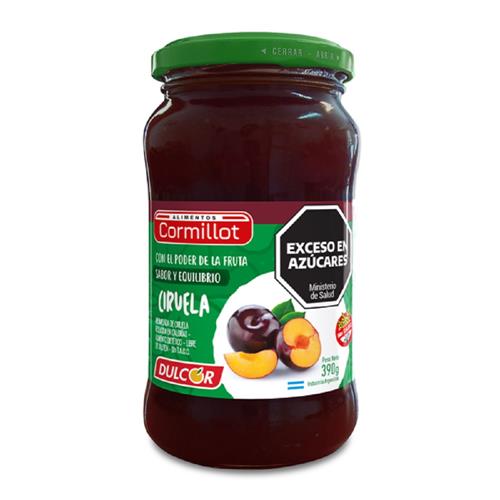 7793046007777 MERMELADA CORMILLOT 390G LIGHT CIRUELA