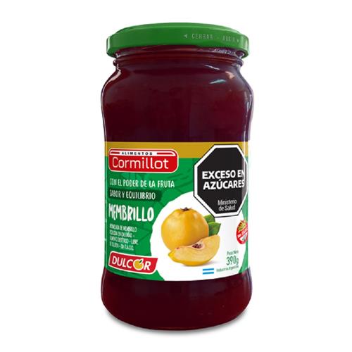 MERMELADA CORMILLOT 390G LIGHT MEMBRILLO