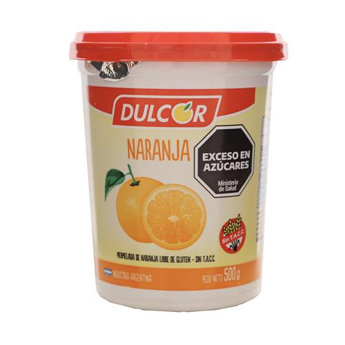 MERMELADA DULCOR POTE 500G NARANJA