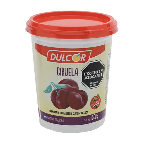 MERMELADA DULCOR POTE 500G CIRUELA