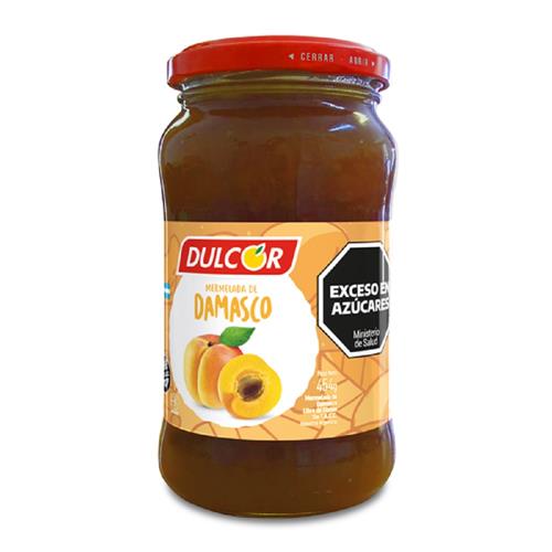 7793046008453 MERMELADA DULCOR 454G FRASCO DAMASCO