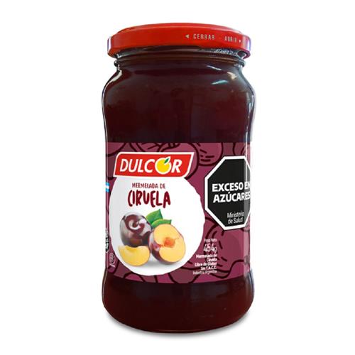 7793046008477 MERMELADA DULCOR 454G FRASCO CIRUELA