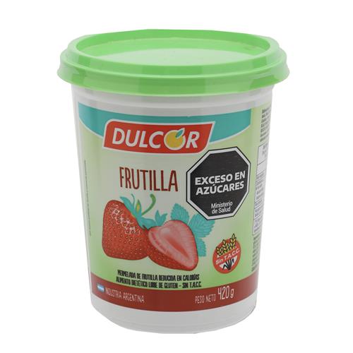 7793046008699 MERMELADA DULCOR POTE 420G LIGHT FRUTILLA
