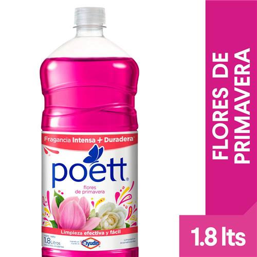 7793253003555 LIMPIADOR POETT 1.8L FLORES PRIMAVERA.