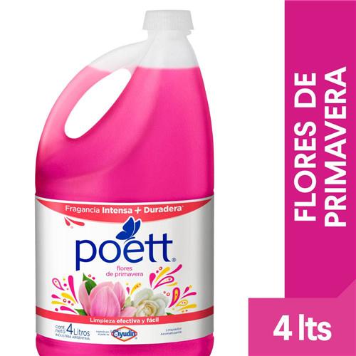 7793253003562 LIMPIADOR POETT 4L FLORES PRIMAVERA