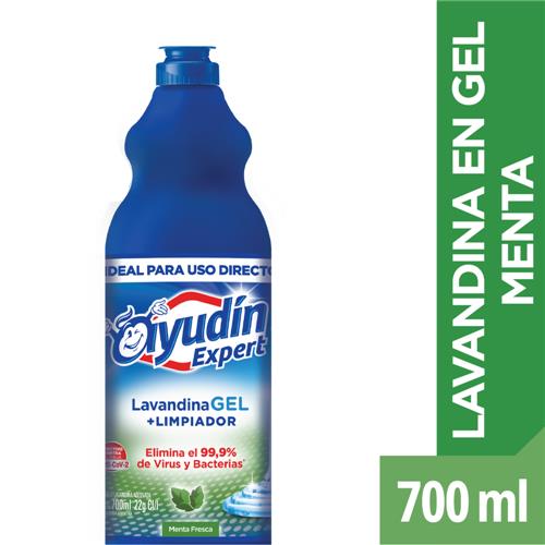 7793253003821 LAVANDINA AYUDIN GEL 700 MENTA FRESCA