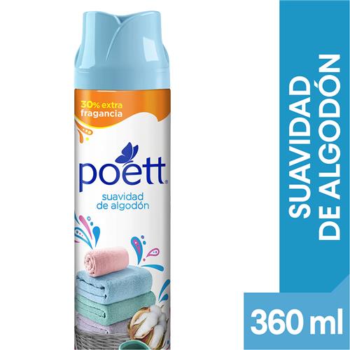 7793253004262 DESODORANTE POETT 360 ALGODON