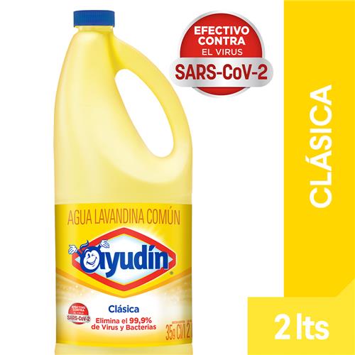 7793253004446 LAVANDINA AYUDIN 2L CLASICA
