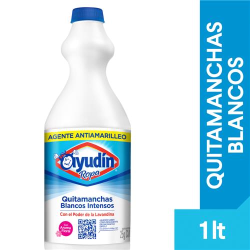 7793253004774 QUITAMANCHAS AYUDIN 1L ROPA BLANCA