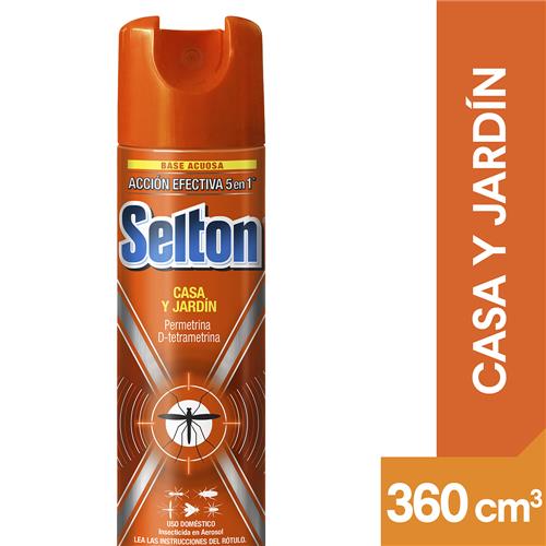 INSECTICIDA SELTON 360 CASA Y JARDIN
