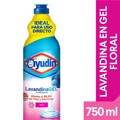 7793253005825 LAVANDINA AYUDIN GEL 750 FLORAL