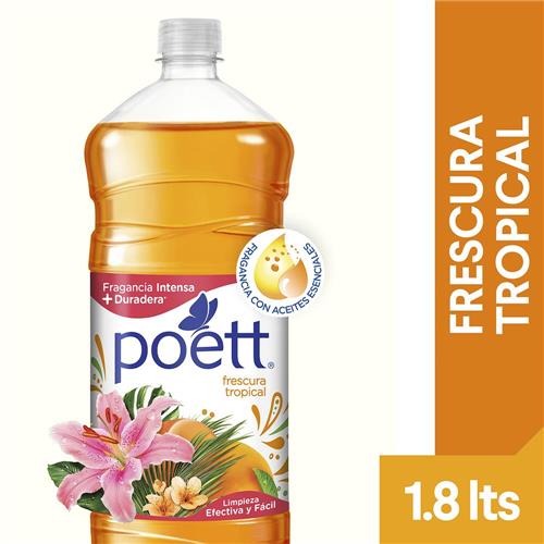 7793253006594 LIMPIADOR POETT 1.8L FRESC.TROPICAL.