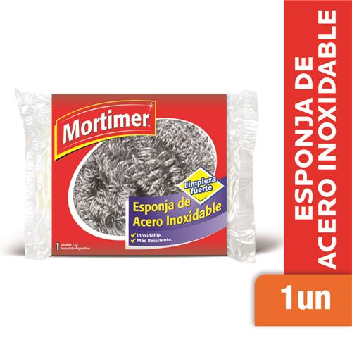 7793253386160 ESPONJA MORTIMER ACERO 13G