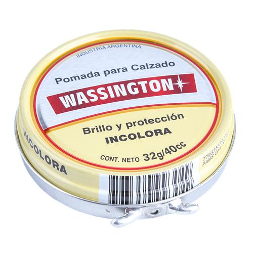 7793350000907 POMADA WASSINGTON 37G INCOLORA