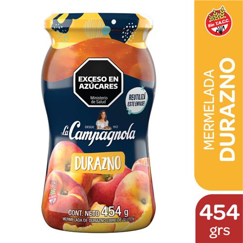 MERMELADA LC 454G DURAZNO