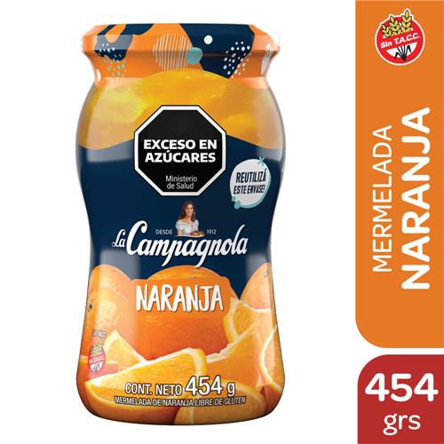 7793360131431 MERMELADA LC 454G NARANJA SE