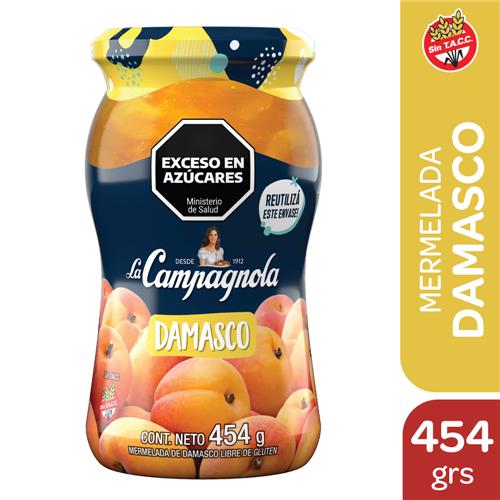 7793360131448 MERMELADA LC 454G DAMASCO