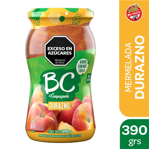 7793360131516 MERMELADA BC 390G DURAZNO