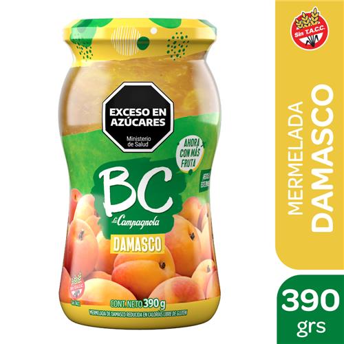 7793360131523 MERMELADA BC 390G DAMASCO