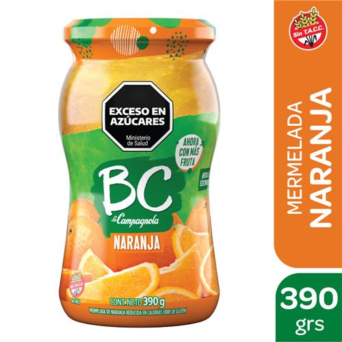 MERMELADA BC 390G NARANJA