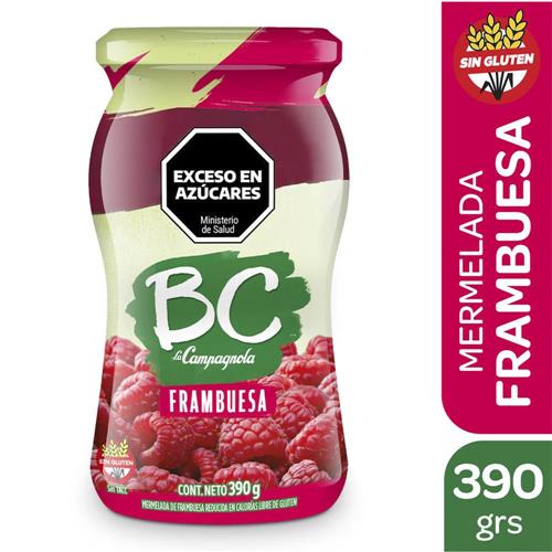 MERMELADA BC 390G FRAMBUESA SE