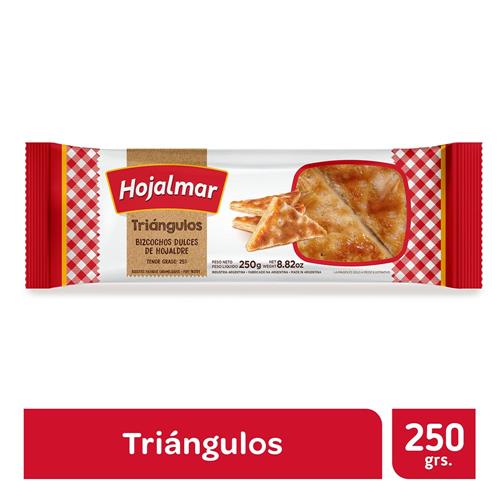 GALLETITAS HOJALMAR 250G TRIANGULOS